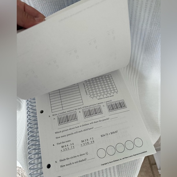 Saxon Math 3 Teachers Edition & Student Workbook Part 2 ( Like NEW Condition) - Picture 5 of 10